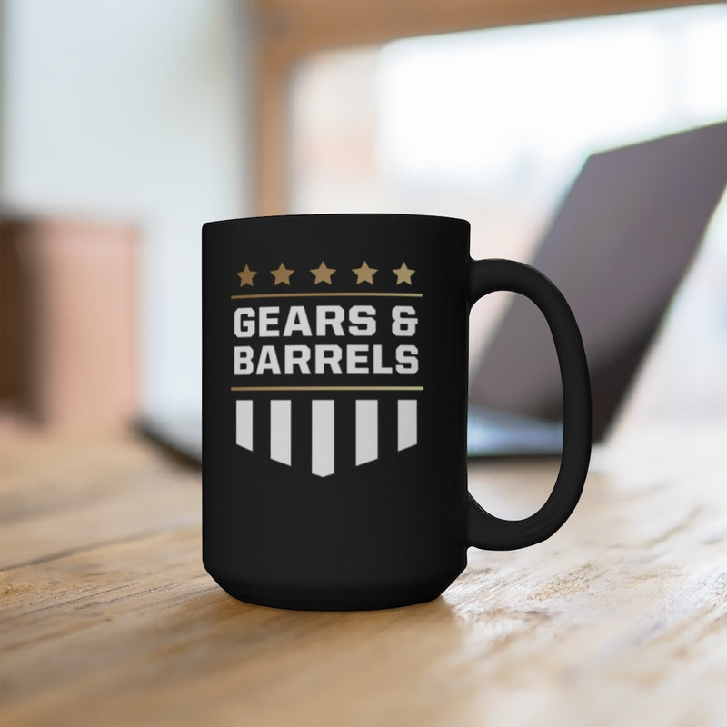 GNB Black Mug 15oz