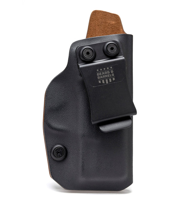 Springfield Hellcat • IWB Silent Draw • Kydex Holster Leather Interior