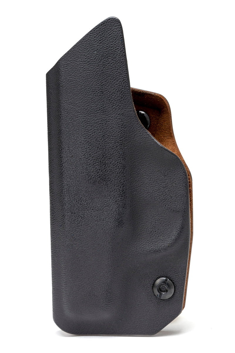 S&W M&P Shield 9mm / .40 2.0 • IWB Silent Draw • Kydex Holster Leather Interior