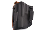 Glock 17 | 22 | 31 • OWB Silent Draw • Kydex Holster Leather Interior